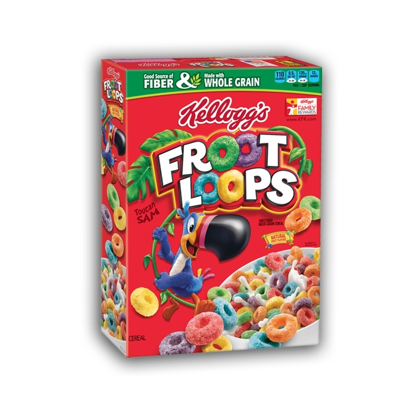 Comprare Cereali Kellogg's Froot Loops - Cibo USA