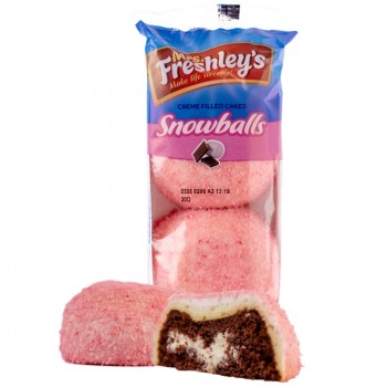 Mrs. Freshley’s Pink Snowballs