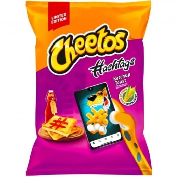 Cheetos Hastags Ketchup...
