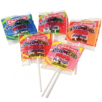 Charms Sweet'n Sour Pops