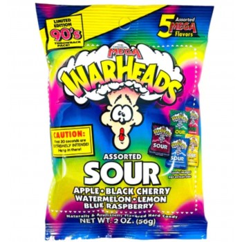 Warheads Assorted Sour