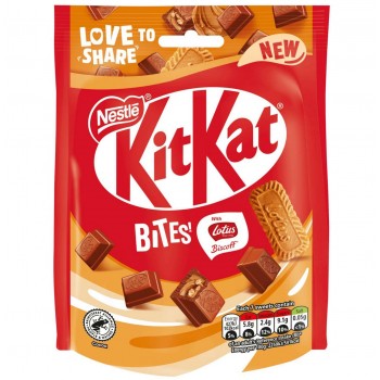Kitkat Bites Biscoff Pouch