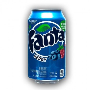 Fanta Blueberry Soda