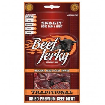 Snakit Beef Jerky Traditional