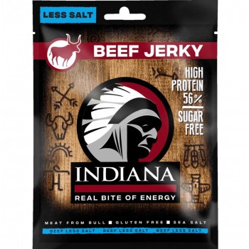 Beef Jerky Indiana Less Salt