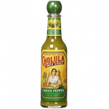 Cholula Hot Sauce Green Pepper