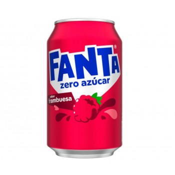 Fanta Frambuesa Zero Sugar