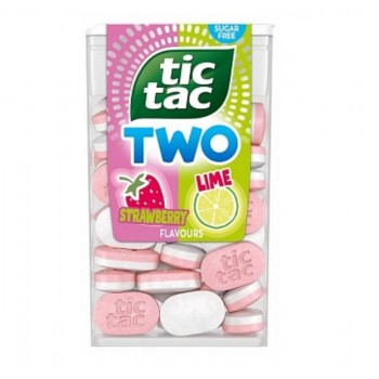 Tic Tac Two Strawberry & Lime