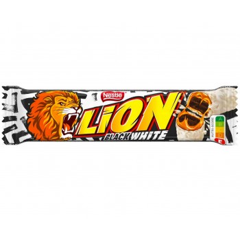 Lion Black White