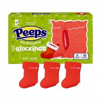 Peeps 3 Marshmallow Stockings
