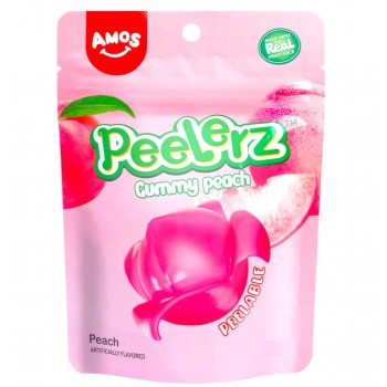 Amos Peelerz Gummy Peach 65g