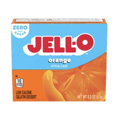 Jell-O Gelatina all'Arancia Zero Zuccheri