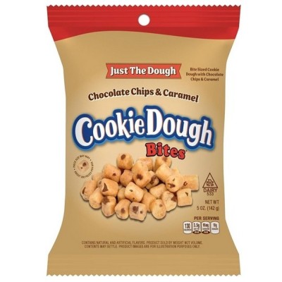 Cookie Dough Bites Chocolate Chips & Caramel 142g