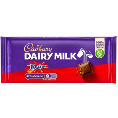 Tavoletta Cadbury Dairy Milk Daim