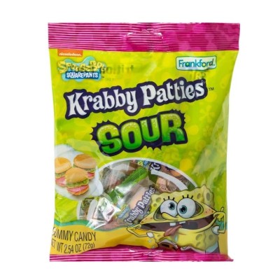 Spongebob Krabby Patties Sour Bag