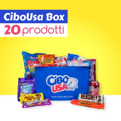 Cibo USA Box Medium - Box da 20 Prodotti