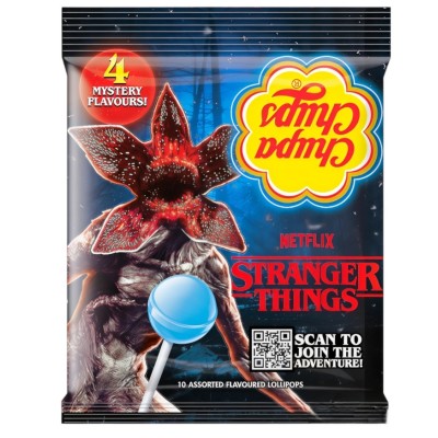 Chupa Chups Stranger Things Up Side Down
