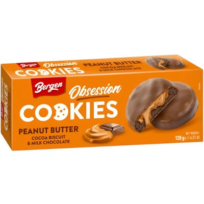 Bergen Peanut Butter, Cocoa Buiscit & Milk Chocolate